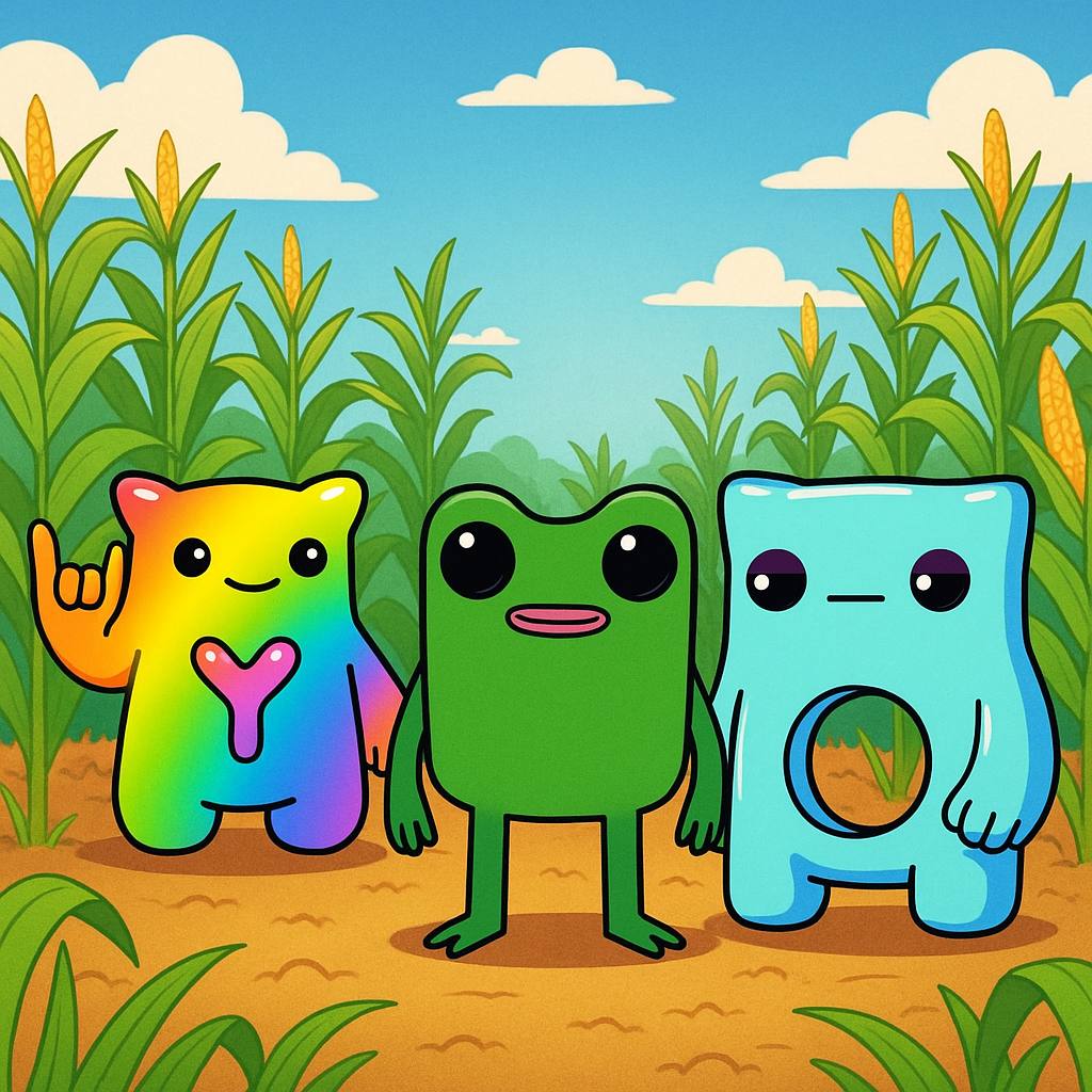 YOLO mascot in action